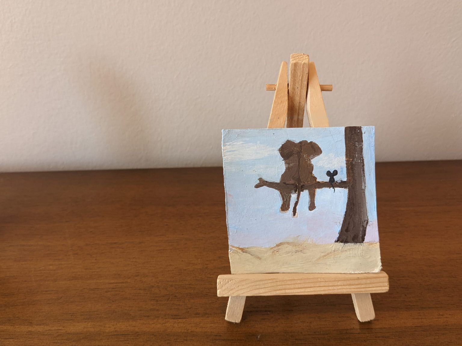Elefant und Maus